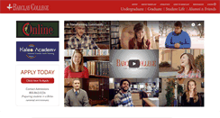 Desktop Screenshot of barclaycollege.edu